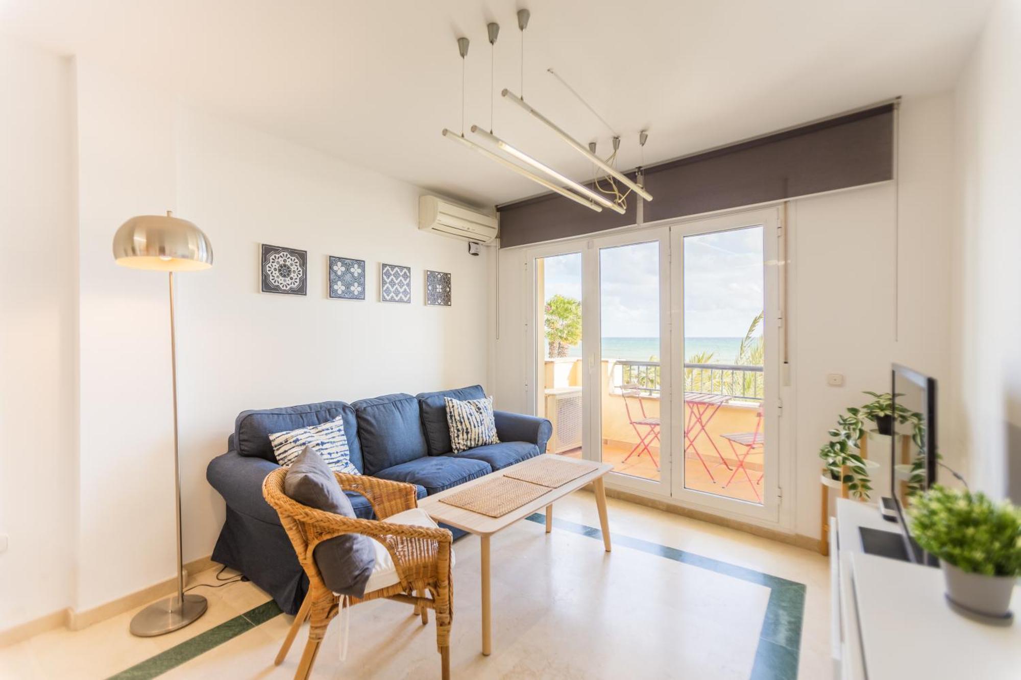 Bonito Apartamento En Primera Linea De Playa Estepona Buitenkant foto