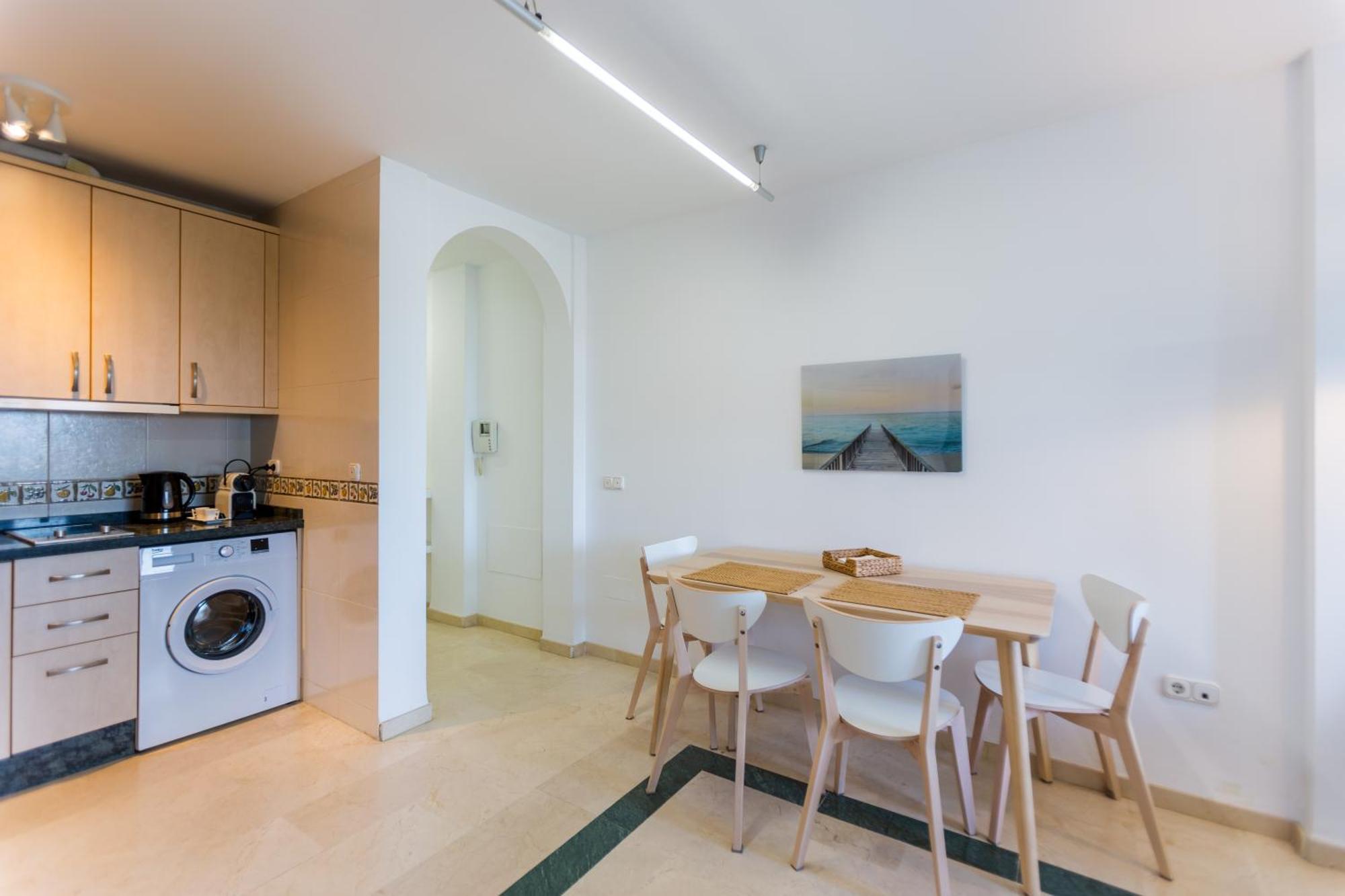 Bonito Apartamento En Primera Linea De Playa Estepona Buitenkant foto