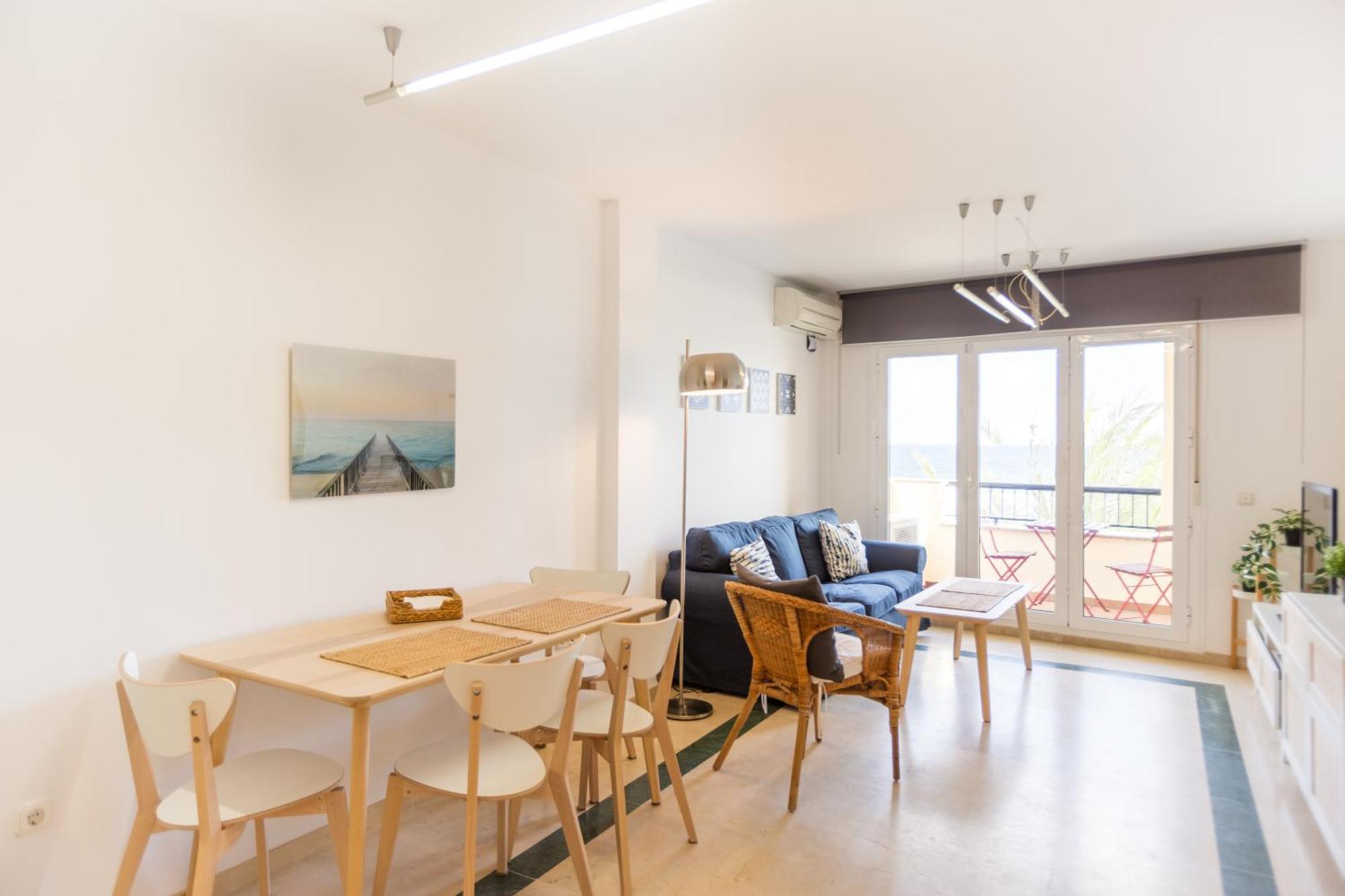 Bonito Apartamento En Primera Linea De Playa Estepona Buitenkant foto